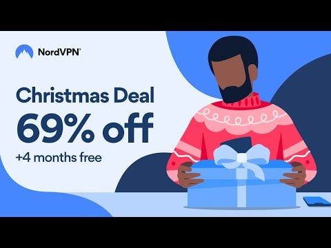 CHRISTMAS deal: 69% off + 4 months free 🎁🎄 | NordVPN
