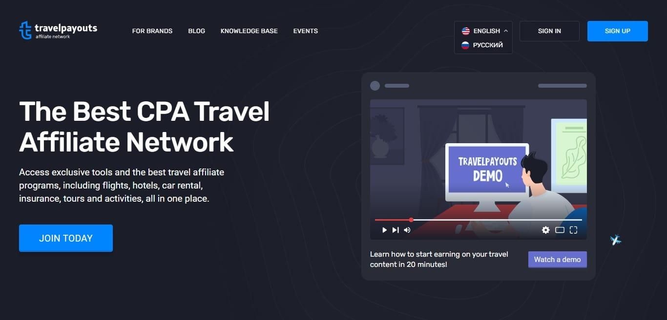 Travelpayouts.com Affiliate Network Review: The Best CPA Travel Affiliate Network